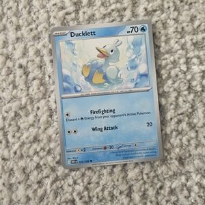 POKEMON TCG Card Ducklett White Flare 025/086
